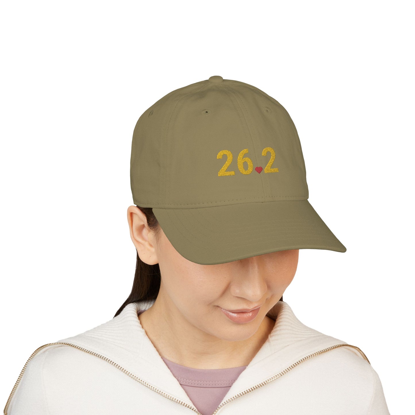 Embroidered Marathon Hat - 26.2 Runner Gift Baseball Cap with Embroidery