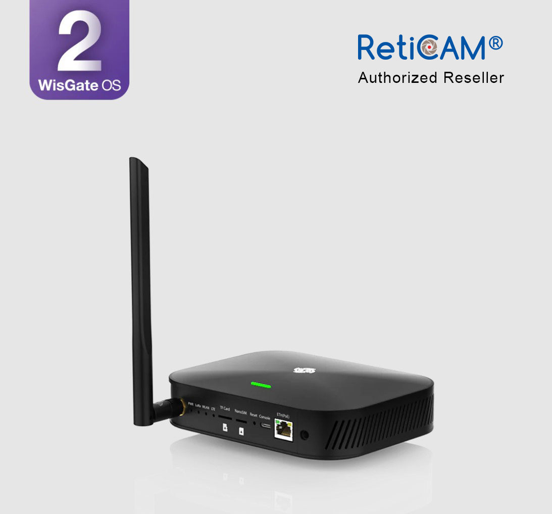 RAK Indoor LoRaWAN Gateway WisGate Edge Lite 2, 8 Channel, No LTE, US915MHz