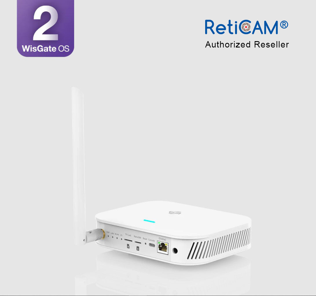 RAK Indoor LoRaWAN Gateway WisGate Edge Lite 2, 8 Channel, No LTE, US915MHz