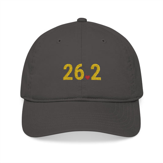 Embroidered Marathon Hat - 26.2 Runner Gift Baseball Cap with Embroidery