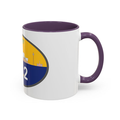 Personalized Sydney Marathon Coffee Mug, 26.2 Marathon Gift for Runners, Accented Tea Cup, 11oz