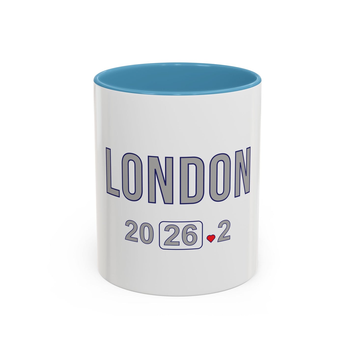 Personalized London Marathon 2026 Coffee Mug, 26.2 Runner Gift, Accented Tea Cup, Made in USA