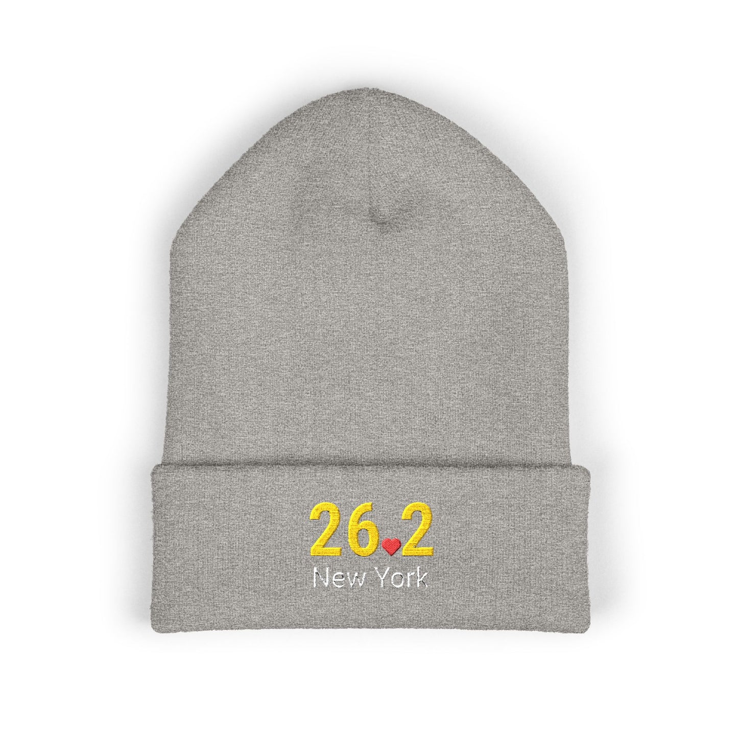 Personalized 26.2 Marathon Beanie, Boston | NYC | Chicago | Custom Embroidered Runner Hat
