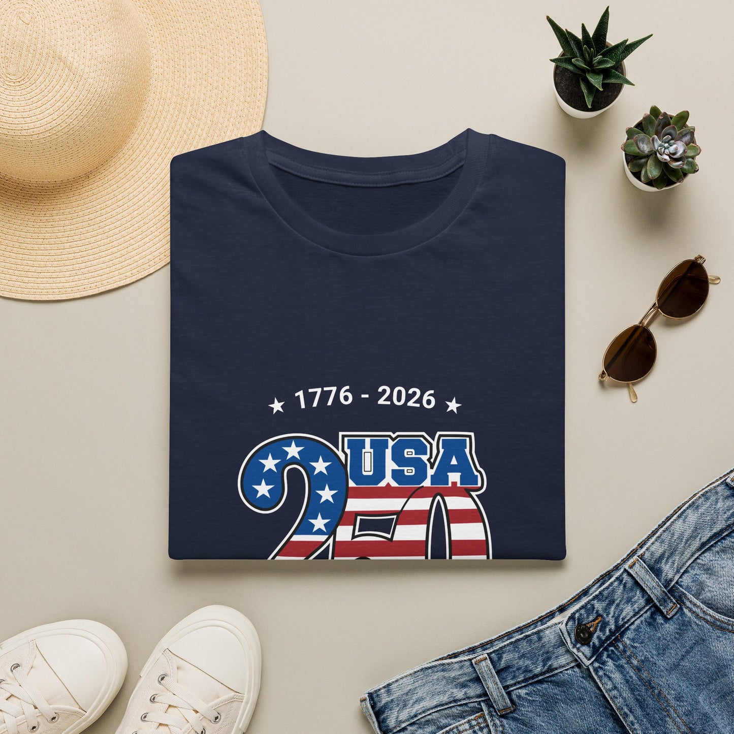 USA 250 Anniversary T-Shirt | Patriotic 1776-2026 Liberty & Freedom Shirt