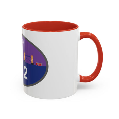 Personalized London Marathon Coffee Mug, 26.2 Marathon Gift for Runners, Accented Tea Cup, 11oz