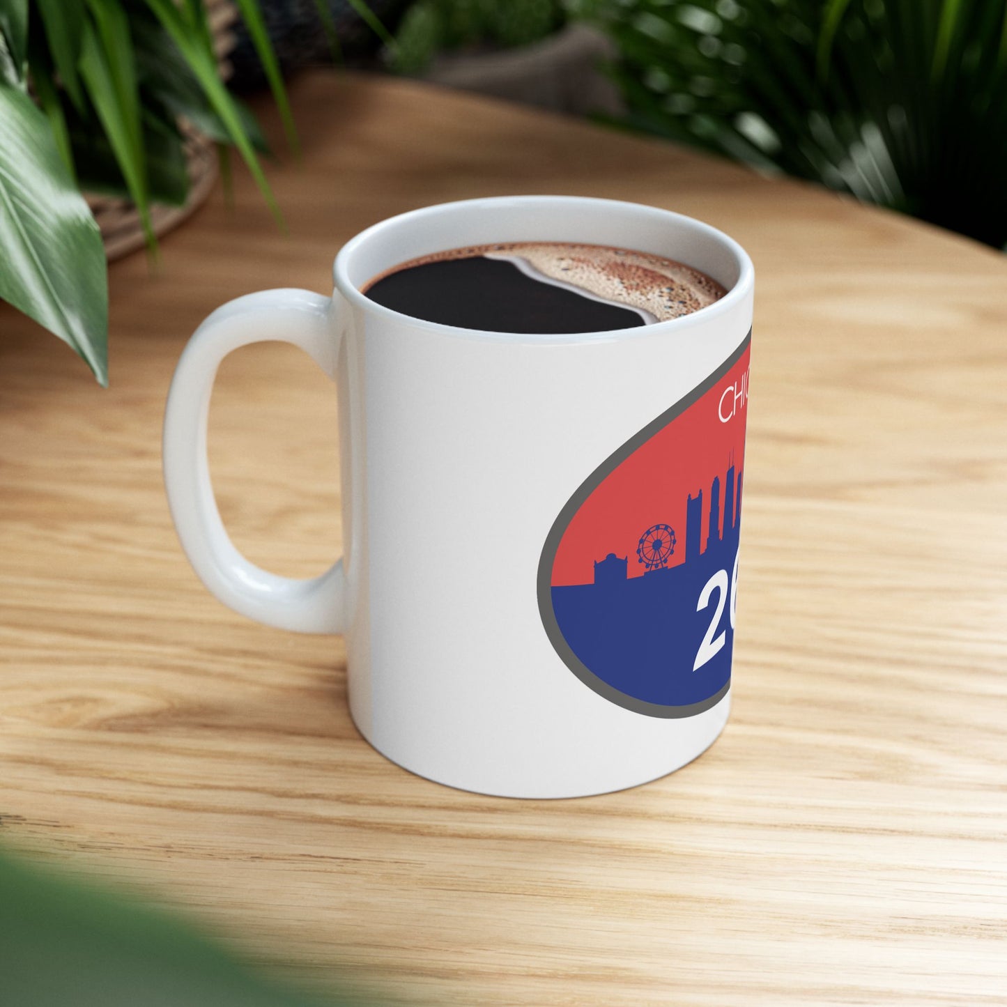 Chicago 26.2 Coffee Mug for Marathon Runners, NYC Marathon Gift, Ceramic Tea Cup, Finisher Souvenir, Made in USA, 11oz