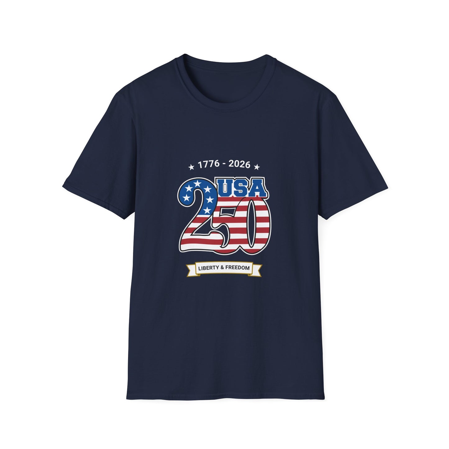 USA 250 Anniversary T-Shirt | Patriotic 1776-2026 Liberty & Freedom Shirt