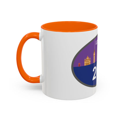 Personalized London Marathon Coffee Mug, 26.2 Marathon Gift for Runners, Accented Tea Cup, 11oz