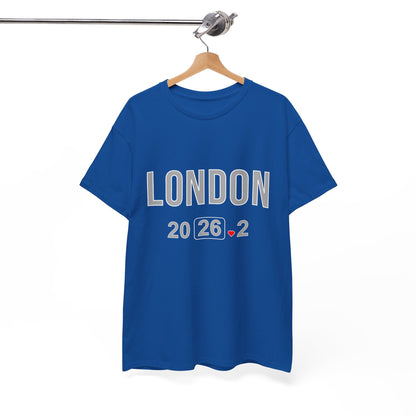 London Marathon 2026 Shirt - 26.2 Tee - Runner Finisher Gift