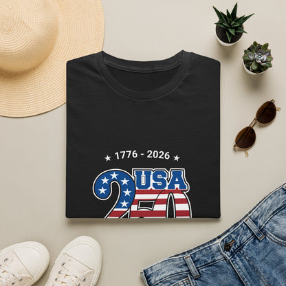 USA 250 Anniversary T-Shirt | Patriotic 1776-2026 Liberty & Freedom Shirt