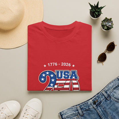 USA 250 Anniversary T-Shirt | Patriotic 1776-2026 Liberty & Freedom Shirt