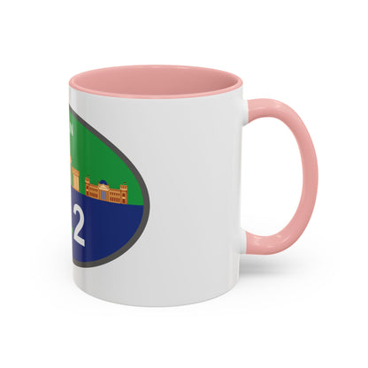 Personalized Berlin Marathon Coffee Mug, 26.2 Marathon Gift for Runners, Accented Tea Cup, 11oz