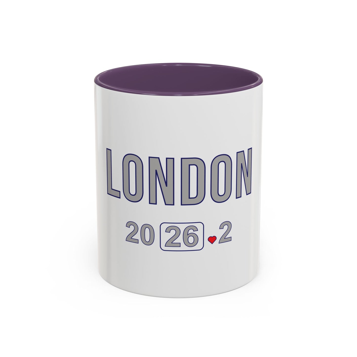 Personalized London Marathon 2026 Coffee Mug, 26.2 Runner Gift, Accented Tea Cup, Made in USA