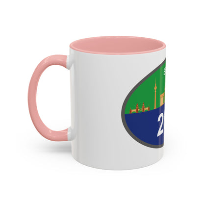 Personalized Berlin Marathon Coffee Mug, 26.2 Marathon Gift for Runners, Accented Tea Cup, 11oz