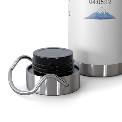 Personalized 6+ Star Marathon Water Bottle, 22oz Stainless Steel Copper Insulated - Custom Finish Times for Boston, NYC, Tokyo & More