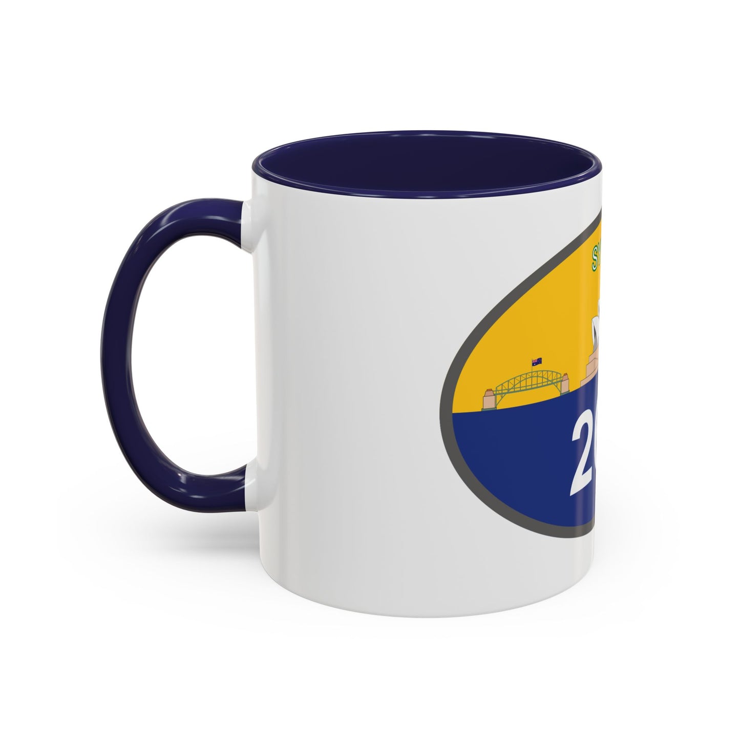 Personalized Sydney Marathon Coffee Mug, 26.2 Marathon Gift for Runners, Accented Tea Cup, 11oz