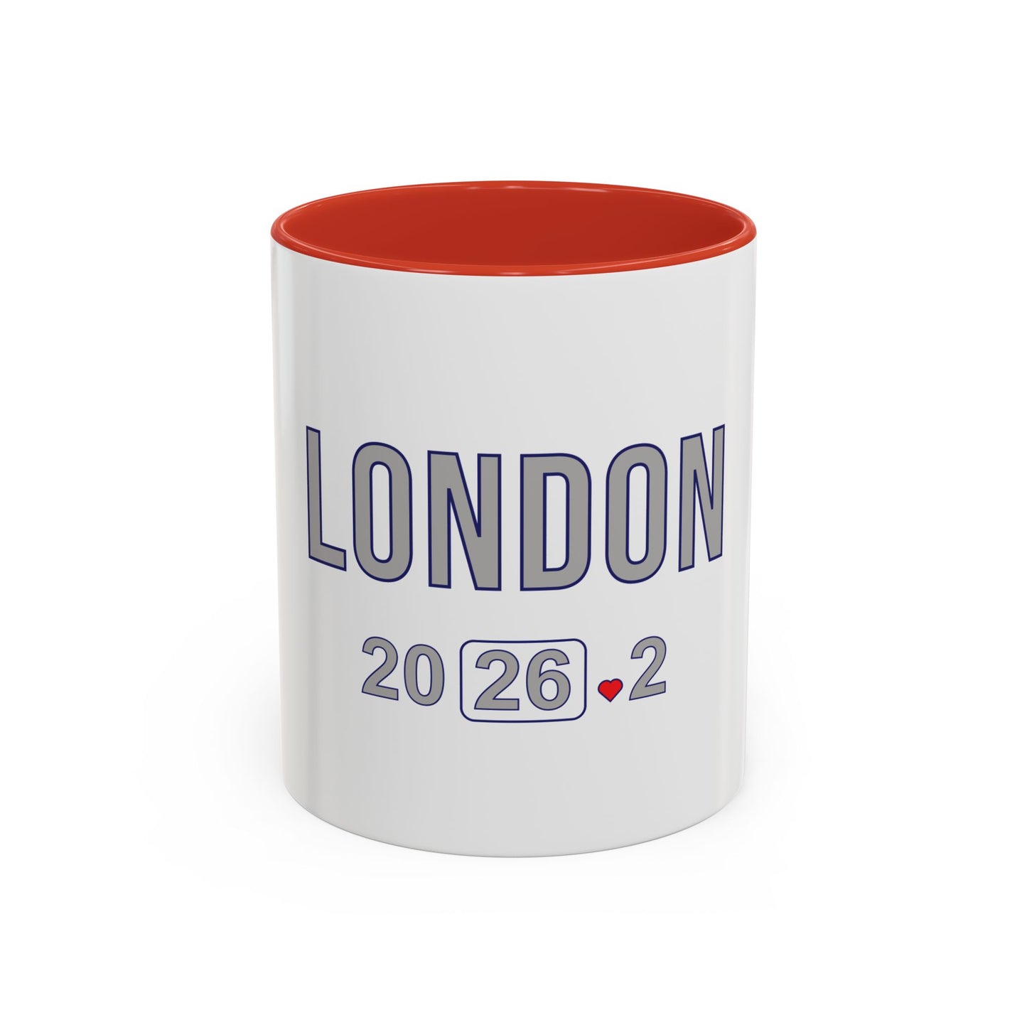 Personalized London Marathon 2026 Coffee Mug, 26.2 Runner Gift, Accented Tea Cup, Made in USA