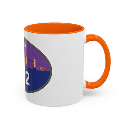 Personalized London Marathon Coffee Mug, 26.2 Marathon Gift for Runners, Accented Tea Cup, 11oz