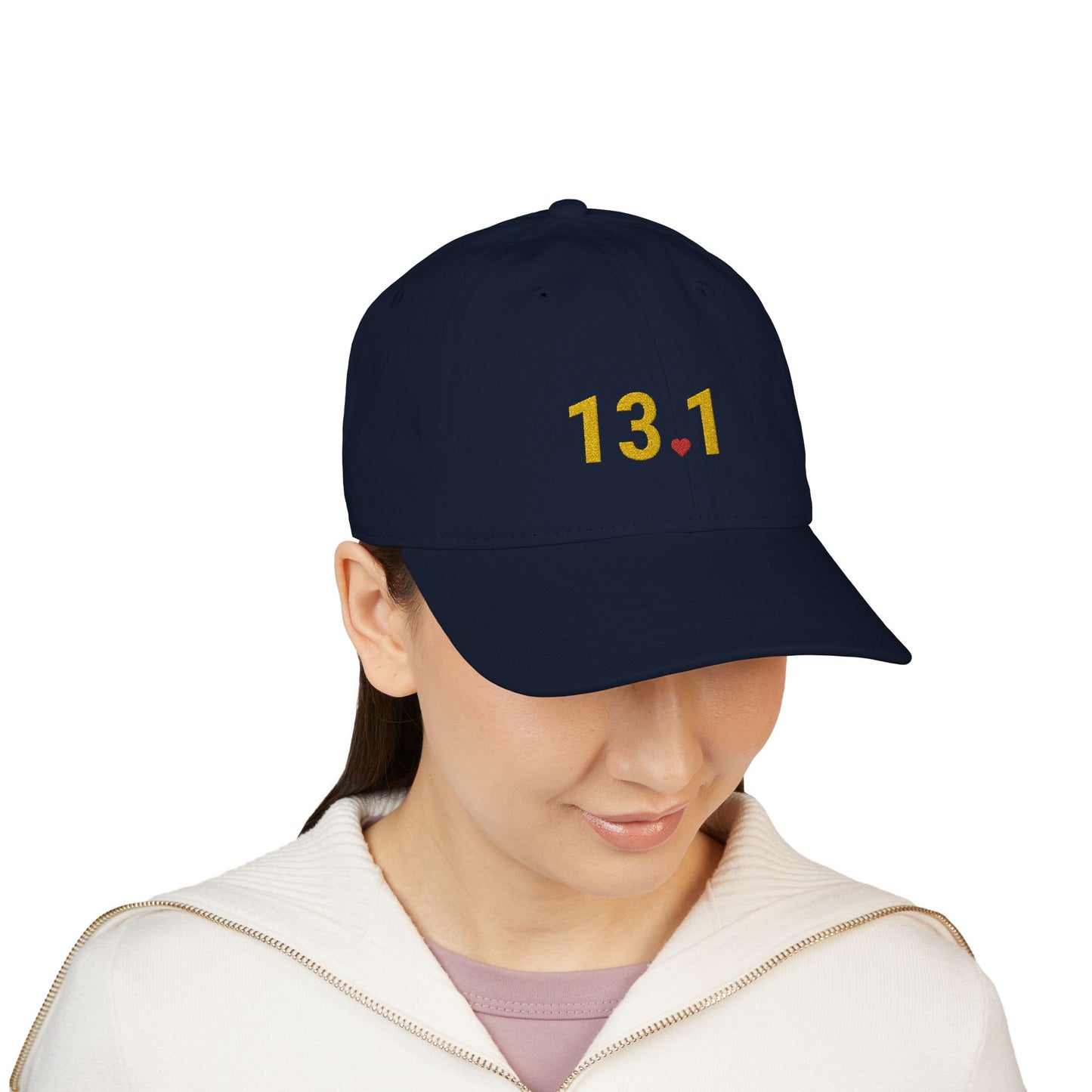 Embroidered Marathon Hat - 13.1 Runner Gift Baseball Cap with Embroidery