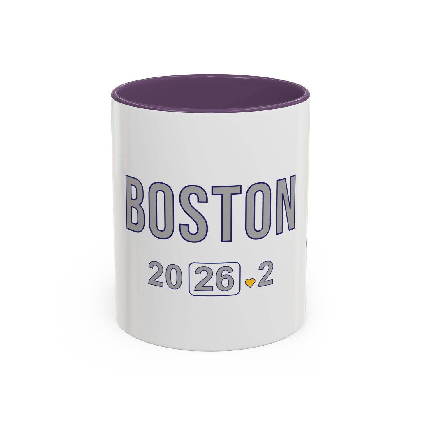 Personalized Boston Marathon 2026 Coffee Mug, 26.2 Runner Gift, Accented Tea Cup, Made in USA