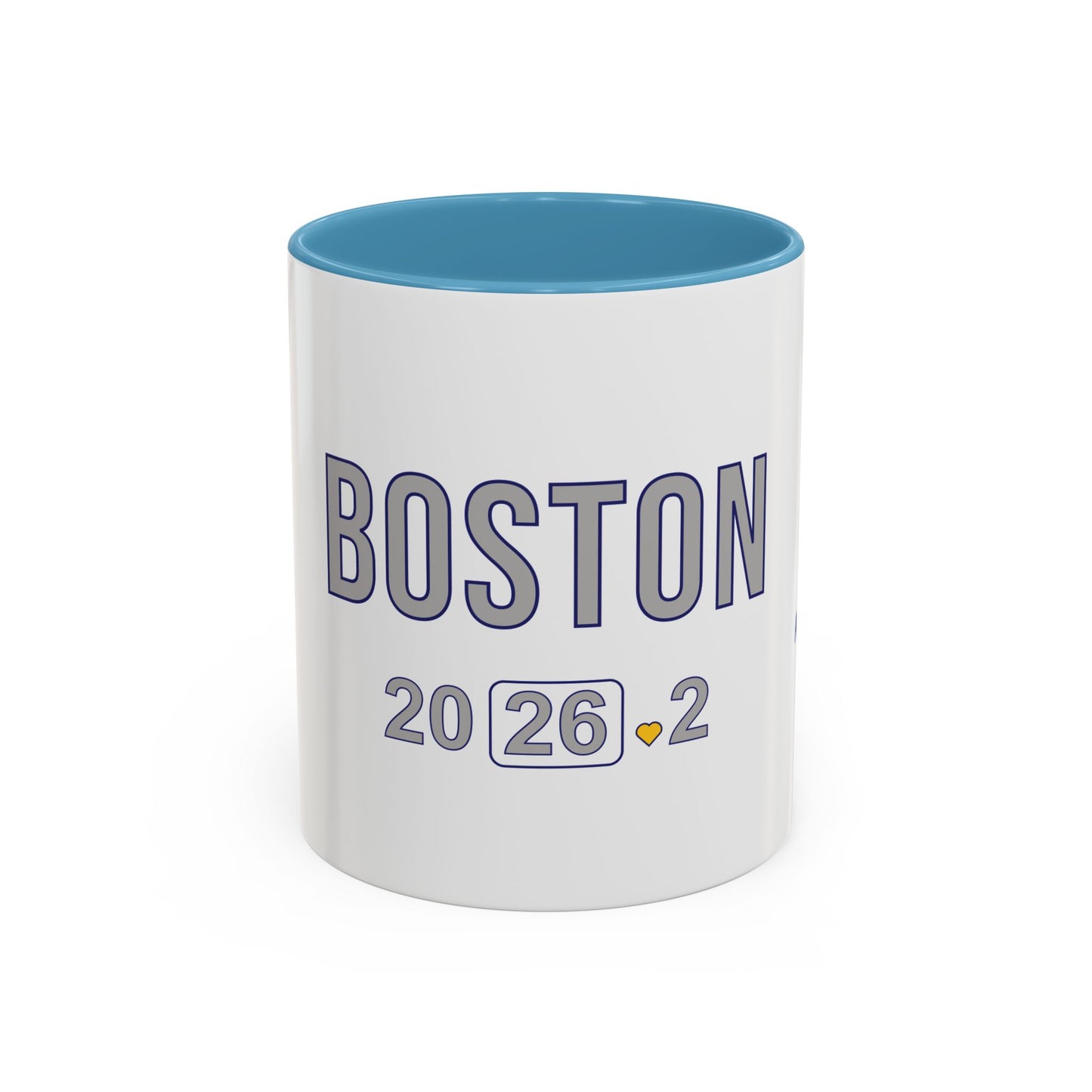 Personalized Boston Marathon 2026 Coffee Mug, 26.2 Runner Gift, Accented Tea Cup, Made in USA