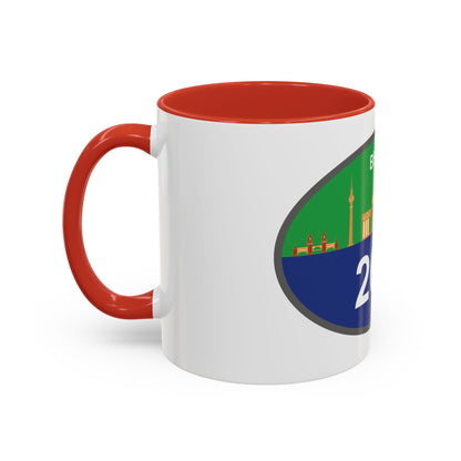 Personalized Berlin Marathon Coffee Mug, 26.2 Marathon Gift for Runners, Accented Tea Cup, 11oz