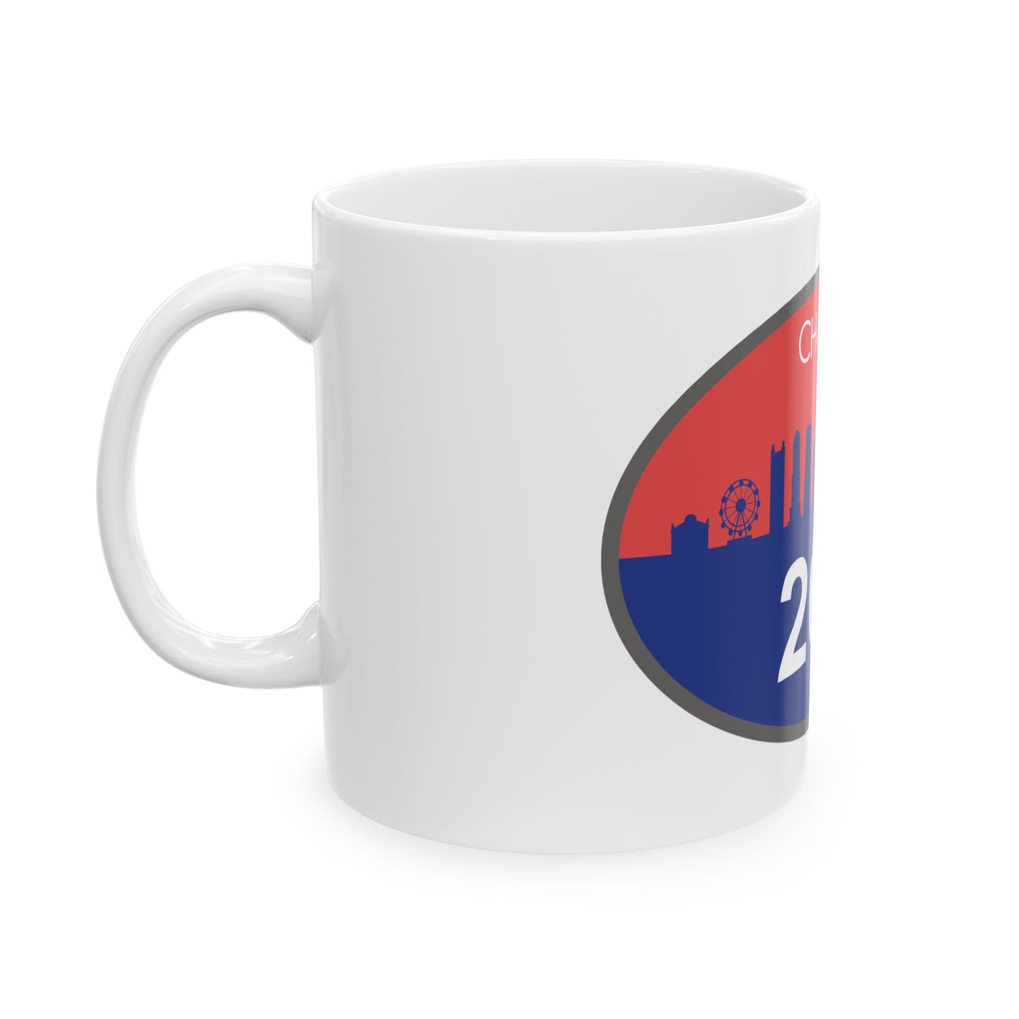 Chicago 26.2 Coffee Mug for Marathon Runners, NYC Marathon Gift, Ceramic Tea Cup, Finisher Souvenir, Made in USA, 11oz