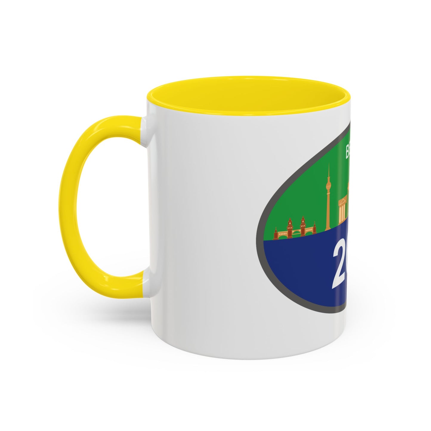 Personalized Berlin Marathon Coffee Mug, 26.2 Marathon Gift for Runners, Accented Tea Cup, 11oz