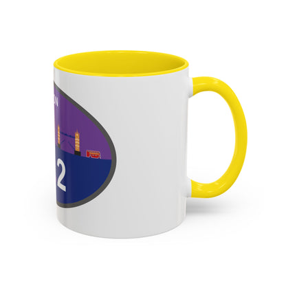 Personalized London Marathon Coffee Mug, 26.2 Marathon Gift for Runners, Accented Tea Cup, 11oz