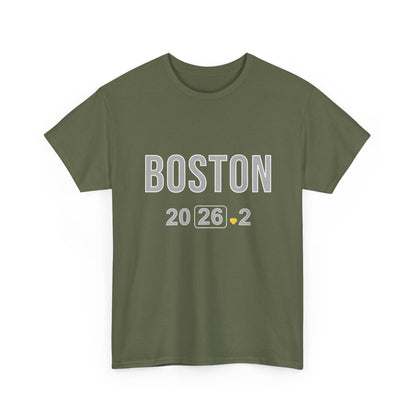 Boston Marathon Shirt - 2026.2 Tee - Runner Finisher Gift