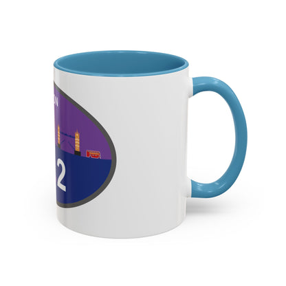 Personalized London Marathon Coffee Mug, 26.2 Marathon Gift for Runners, Accented Tea Cup, 11oz