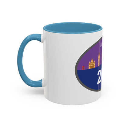 Personalized London Marathon Coffee Mug, 26.2 Marathon Gift for Runners, Accented Tea Cup, 11oz