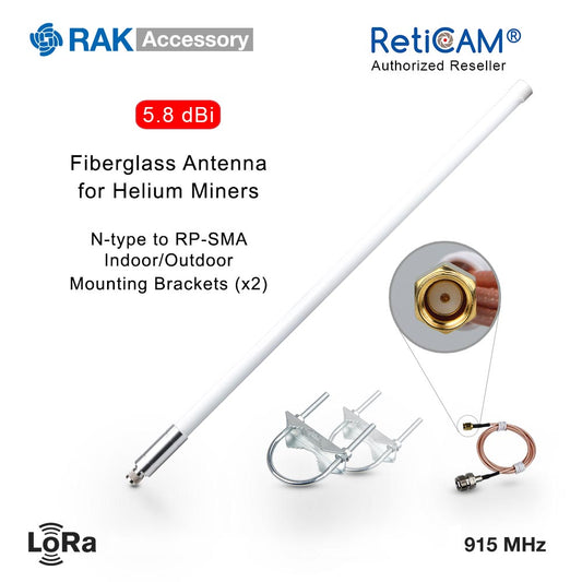 RAK LoraWAN Antenna Kit for Helium Hotspot Miners Indoor or Outdoor