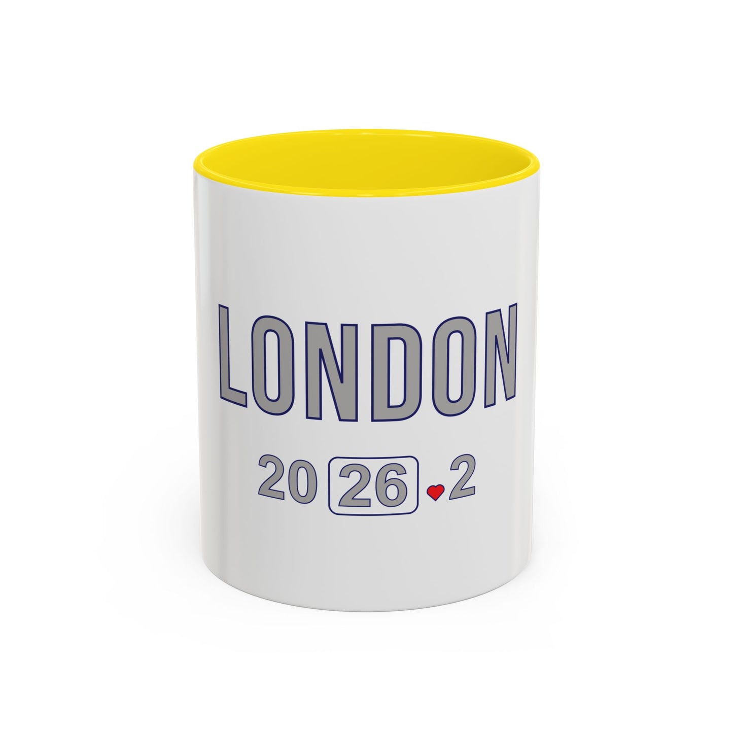 Personalized London Marathon 2026 Coffee Mug, 26.2 Runner Gift, Accented Tea Cup, Made in USA