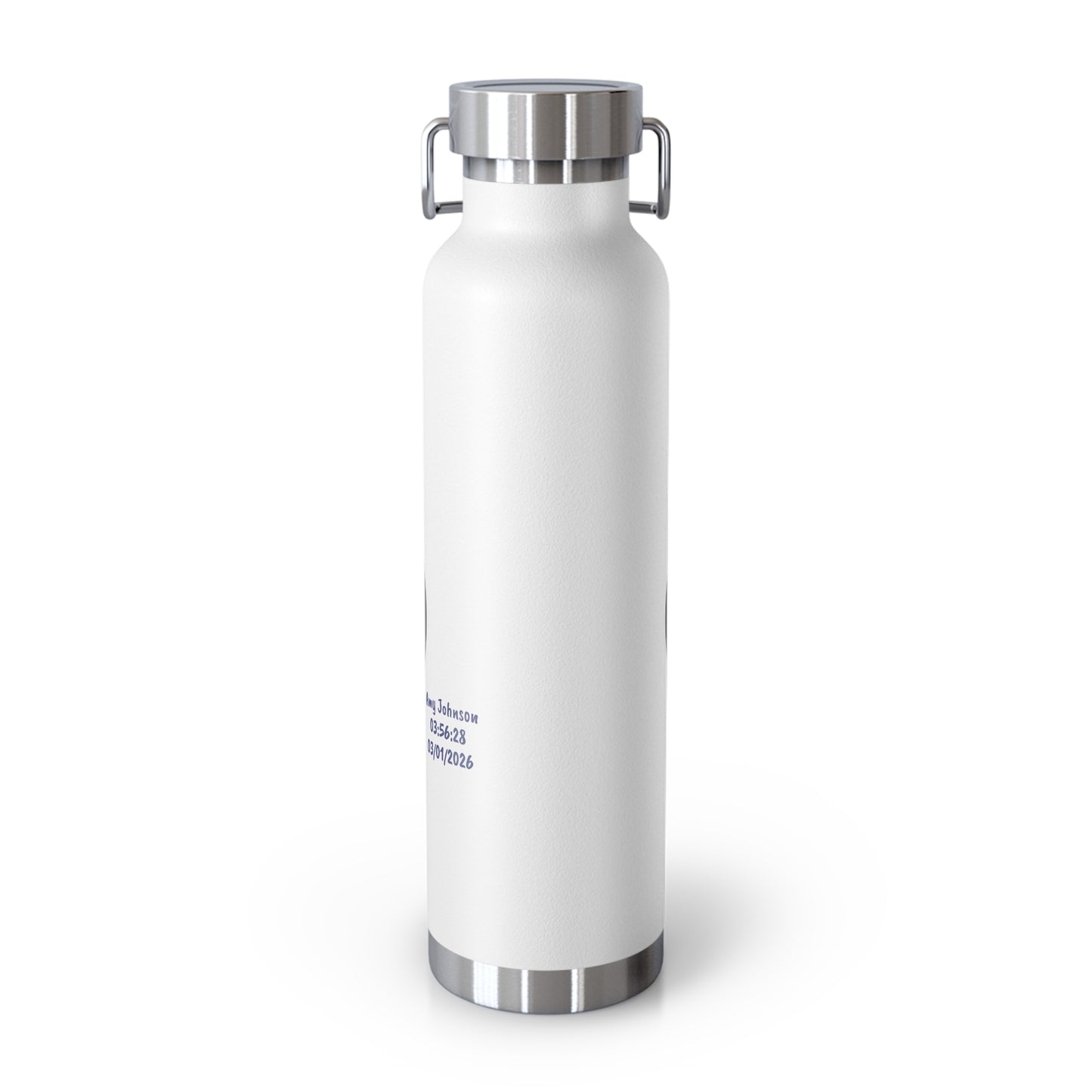 Personalized Tokyo Marathon Water Bottle, 22oz Stainless Steel Copper Insulated - Customized with Your Name and Finish Time