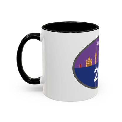 Personalized London Marathon Coffee Mug, 26.2 Marathon Gift for Runners, Accented Tea Cup, 11oz