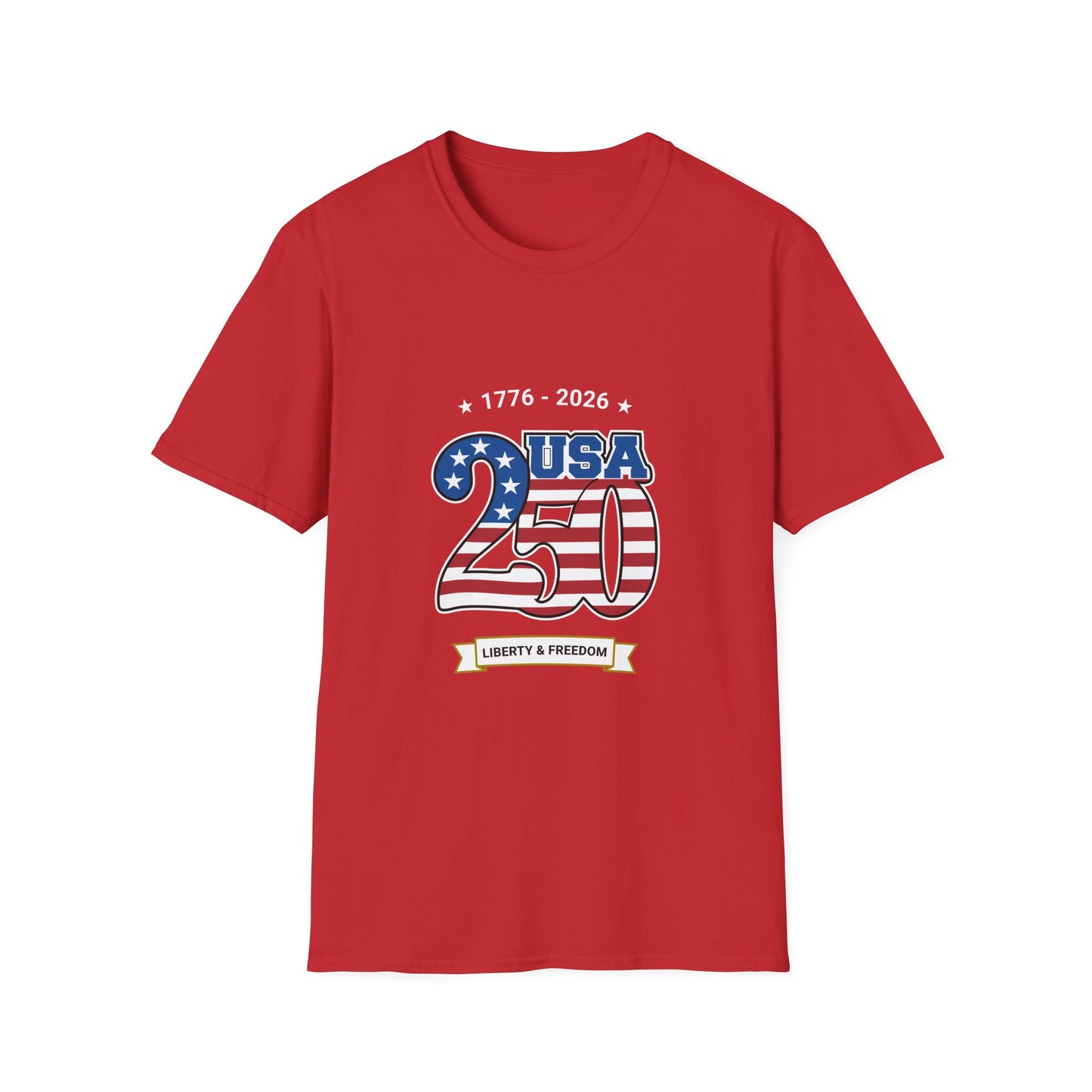 USA 250 Anniversary T-Shirt | Patriotic 1776-2026 Liberty & Freedom Shirt