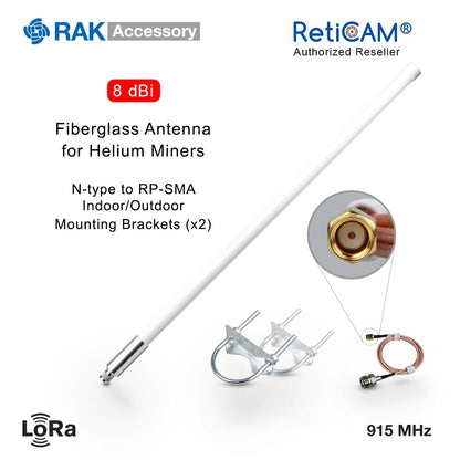 RAK LoraWAN Antenna Kit for Helium Hotspot Miners Indoor or Outdoor