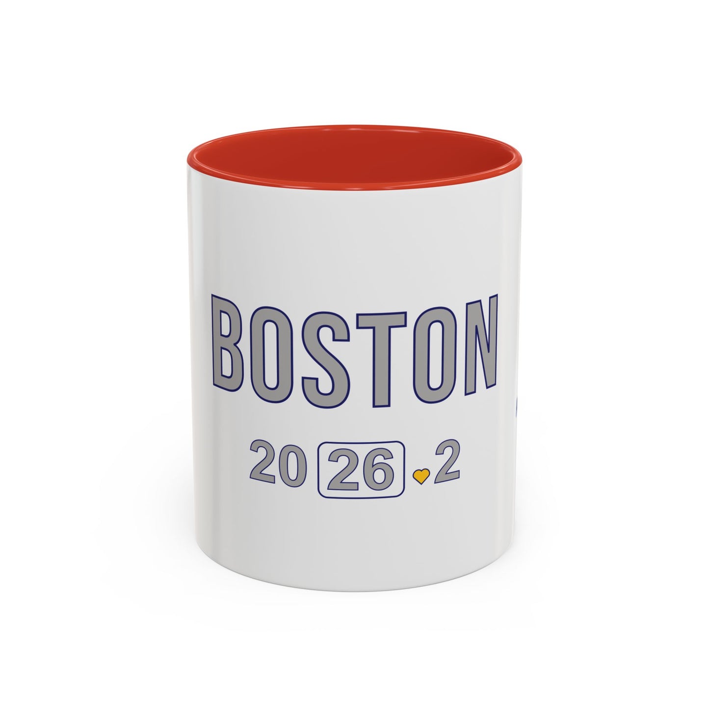 Personalized Boston Marathon 2026 Coffee Mug, 26.2 Runner Gift, Accented Tea Cup, Made in USA