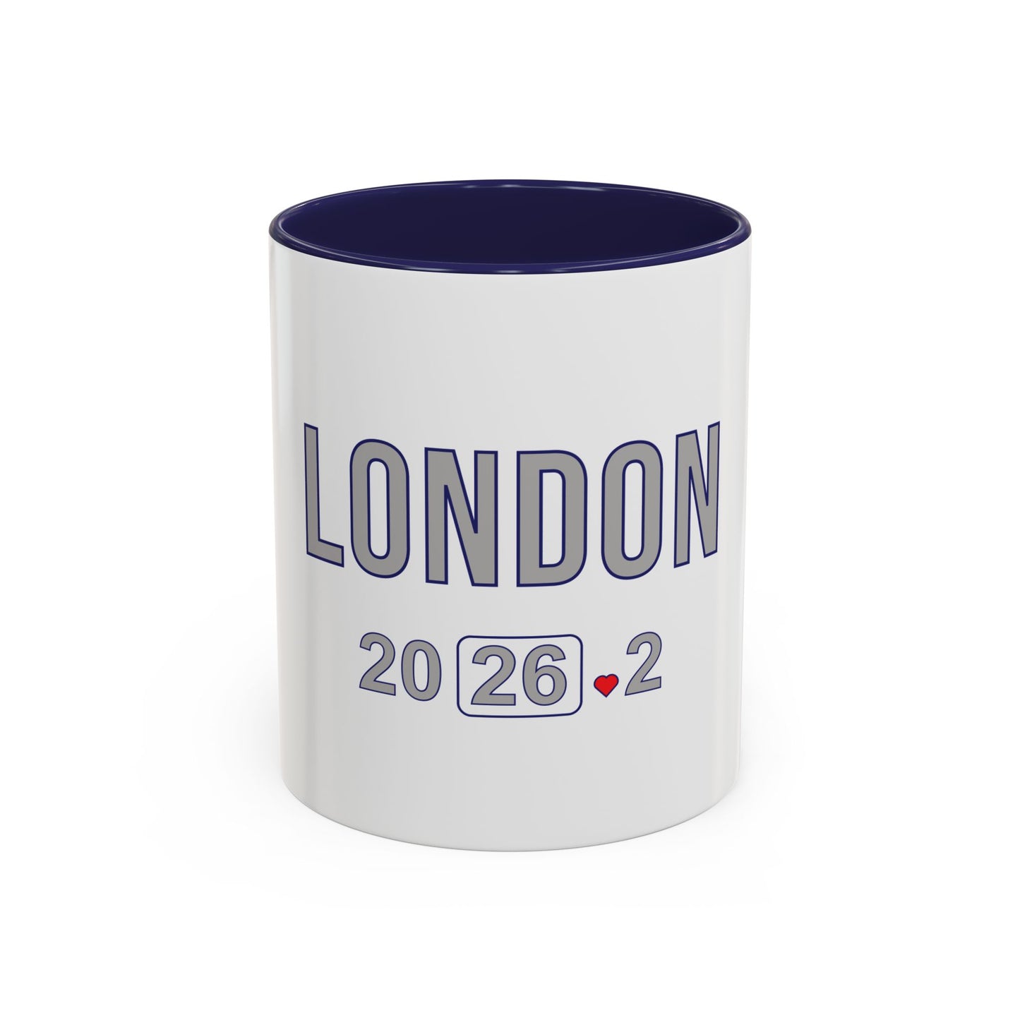 Personalized London Marathon 2026 Coffee Mug, 26.2 Runner Gift, Accented Tea Cup, Made in USA