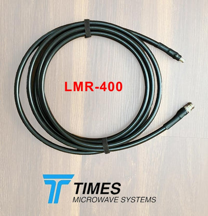 Times Microwave LMR-400 Low Loss Coax Cable N Female RP-SMA Male